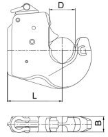 CBM Unterlenkerfanghaken Kat.3 bis 280PS