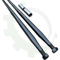 2x Ballenzinken M22x1,5 - Länge 1100mm 2x...