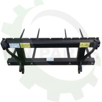 Palettengabel 2t, inkl. 2x Gabelzinken 1200x80x40, inkl. 4x Einschweißbuchsen