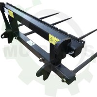 Palettengabel 2t, inkl. 2x Gabelzinken 1200x80x40, inkl. 4x Einschweißbuchsen