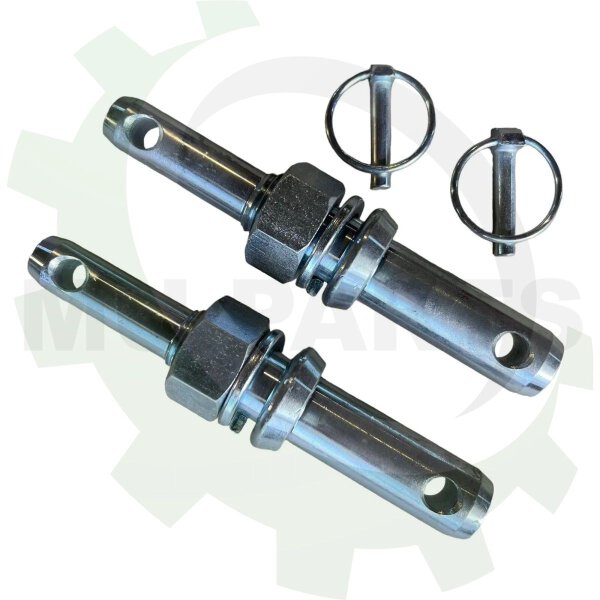 2x Unterlenkerbolzen Kat. 1/2 zum Schrauben