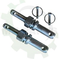 2x Unterlenkerbolzen Kat. 1/2 zum Schrauben