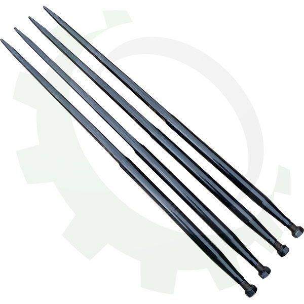 4x Ballenzinken M22x1,5 - Länge 810mm Set