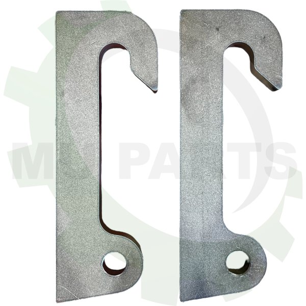Koppelhaken Schäffer Hoflader 40/30/280mm t=20mm ohne Anschläge