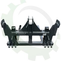 Palettengabel Euroaufnahme Dreipunkt Kat.1+2 Frontlader Palettengabelträger 2t