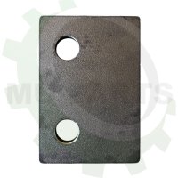 Stahllasche für 19mm Bolzen, Dreipunkt Oberlenker...