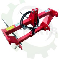 Ballentransportgabel hydraulisch klappbar Euro- Dreipunktaufnahme