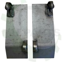 Koppelplatten 1x gekantet Euroaufnahme