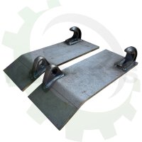 Koppelplatten 1x gekantet Euroaufnahme