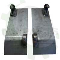 Koppelplatten 1x gekantet Euroaufnahme