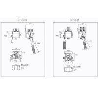 Faster Multifaster DN12-2 x 15L M22x1,5 Festteil...