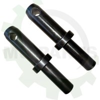 2x Unterlenkerbolzen Kat.2 zum Anschweißen 28x150mm inkl. Klappstecker