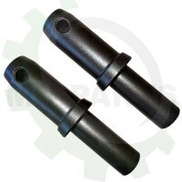 2x Unterlenkerbolzen Kat.3 zum Anschweißen 36,5x160mm inkl. Klappstecker