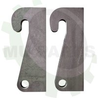 Koppelhaken Kubota R090 40mm/313mm t=30mm