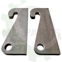 Koppelhaken Kubota R090 40mm/313mm t=30mm