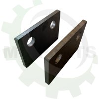 Stahllasche für 25mm Bolzen, Dreipunkt Oberlenker Kat. 2