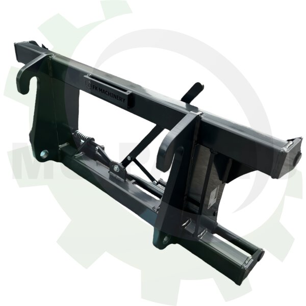 Adapter Weidemann 40/38/322/660mm Radlader auf Euroaufnahme 3t Schnellwechselrahmen Wacker Neuson