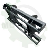 Adapter Weidemann 40/38/322/660mm Radlader auf Euroaufnahme 3t Schnellwechselrahmen Wacker Neuson