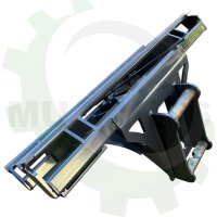 Adapter MS08 Bagger Lehnhoff auf Euroaufnahme Anbaugeräte Baggeraufnahme 3t